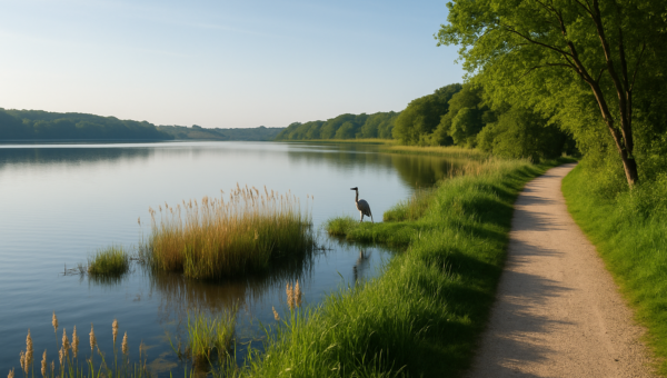 Oplev Nørrestrand Horsens – natur, fugleliv og vandrestier