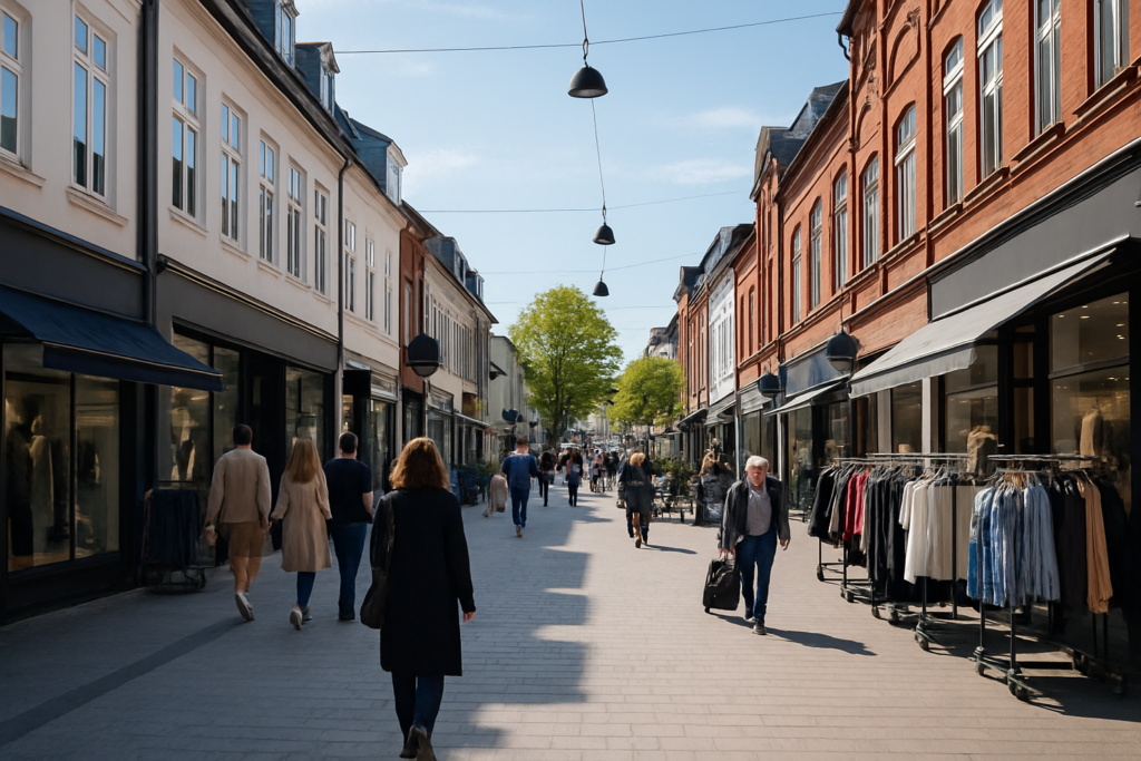 Oplev stemningen og butikkerne på Horsens gågade