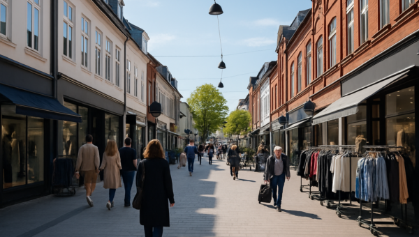 Oplev stemningen og butikkerne på Horsens gågade